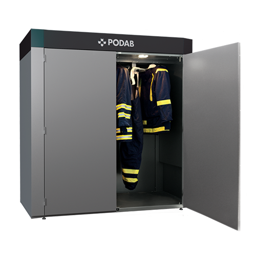 Droogkasten voor Maskers, Apparatuur en Kleding