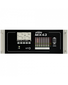 MX43R 8 kanaalscontroller 19 inch rack + rode flitser/hoorn