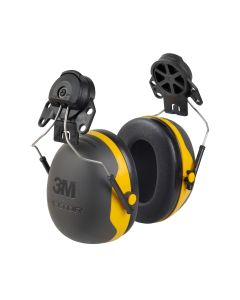 3M PELTOR Gehoorkappen, geel, helmbevestiging, X2P3
