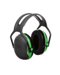 3M PELTOR Gehoorkappen, groen, hoofdband, X1A