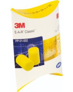 3M E-A-R Classic Oordoppen, zonder koord, kussenverpakking (250 paar)