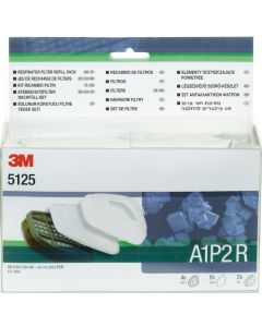 3M Deeltjesfilterset A1P2R 5125