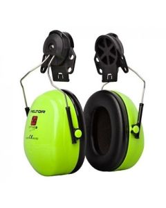 3M PELTOR Optime III Gehoorkappen, Hi-Viz, helmbevestiging