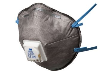 3M Speciaal stofmasker FFP2 met ventiel 9922
