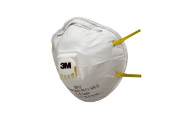 3M Stofmasker FFP1 met ventiel 8812