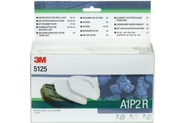 3M Deeltjesfilterset A1P2R 5125