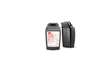 3M Secure Click Hard Case P3 R deeltjesfilter D9035