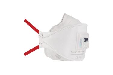 3M Aura stofmasker FFP3 met ventiel 9332+Gen3