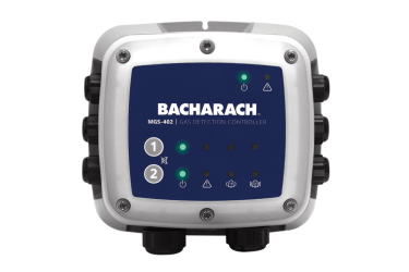 Bacharach MGS-402 Gasdetectie controller (2 kanaals)