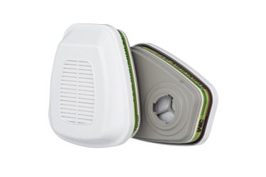 3M gas-, damp- en deeltjesfilter A1B1E1K1P3 R + formaldehyde 6092