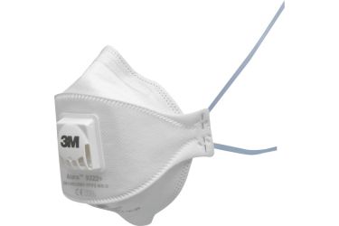 3M Aura stofmasker FFP2 met ventiel 9322+
