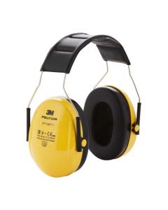 3M PELTOR Optime I Gehoorkappen, geel, hoofdband