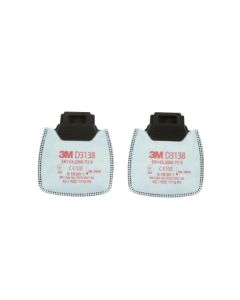 3M Secure Click deeltjesfilter P3 R D3138 tegen hinderlijke geuren
