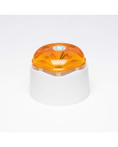 9-30Vdc Oranje alarmlicht met 110dB hoorn (IP66) (Systeemplafond Montage)